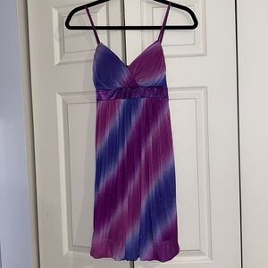Ruby Rox Girls Purple and Pink Prom Dress